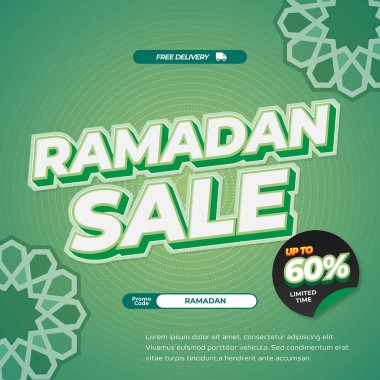 Ramazan Satışı Promosyon Meydanı Afişi