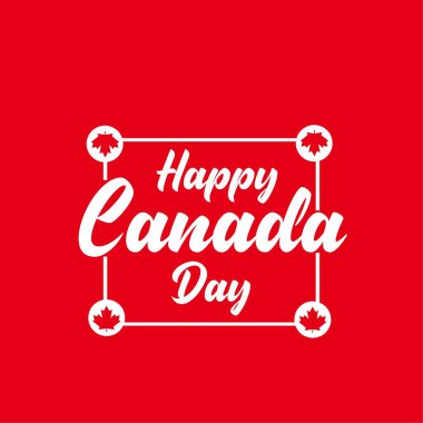 Celebrate Canada Day: Patriotic Maple Leaf Frame Design