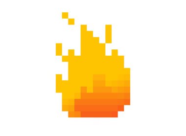 ateş alevleri vektör simgesi tasarımı