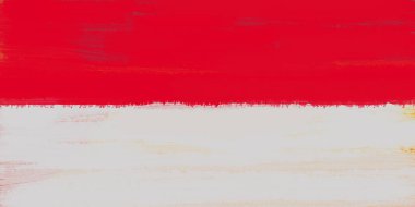 colorful paint background of indonesian flag, 