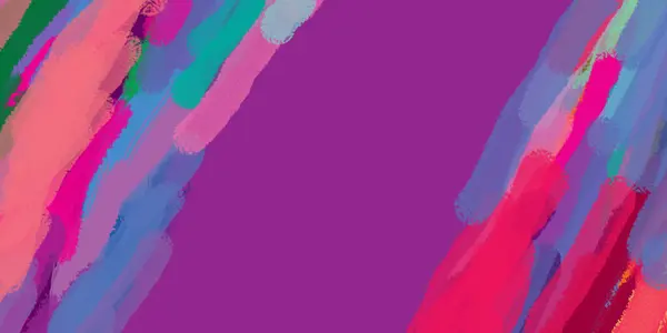 Taranmış Boyalı Soyut Arkaplan. Fırça darbesi ile boyanmış. Sanatsal canlılık ve renkli duvar kağıdı