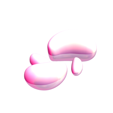 Beyaz arka planda 3 boyutlu pembe balon görüntüsü. Doğum günü, düğün ve parti için balonlar.