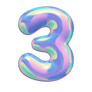 Muhteşem 3 boyutlu altın metalik sayılar ve harfler..