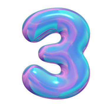 Muhteşem 3 boyutlu altın metalik sayılar ve harfler..