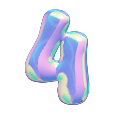 Muhteşem 3 boyutlu altın metalik sayılar ve harfler..