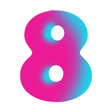 Muhteşem 3 boyutlu altın metalik sayılar ve harfler..