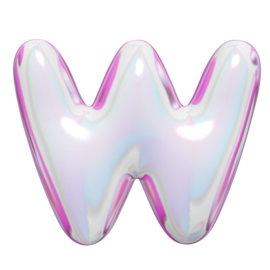 Muhteşem 3 boyutlu altın metalik sayılar ve harfler.