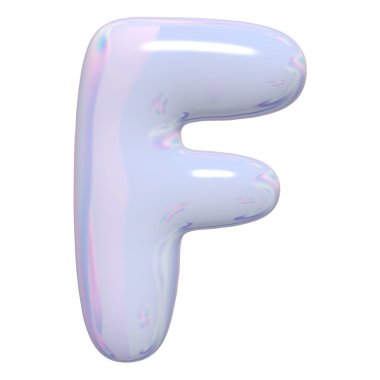 Muhteşem 3 boyutlu altın metalik sayılar ve harfler.