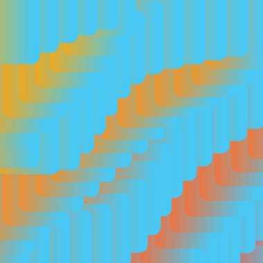 Renkli soyut bir arkaplanın vektör çizimi