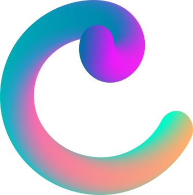 Renkli spiral ile soyut arkaplan