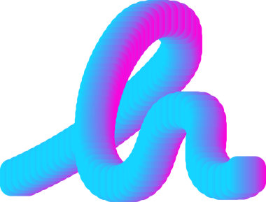 Pembe ve mavinin vektör illüstrasyonu