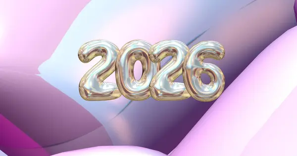 2026 new year background with numbers