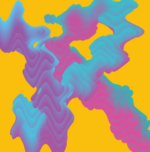 soyut dalga arkaplanı, vektör illüstrasyonu