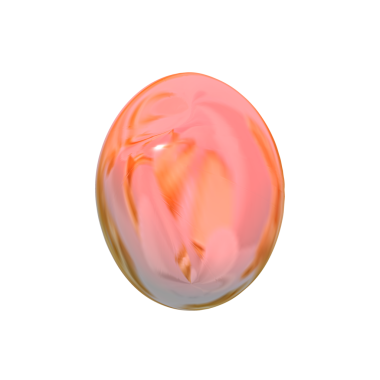 Soyut küre. 3D Ester yumurtası