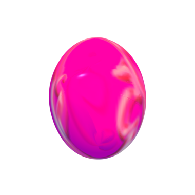 Soyut küre. 3D Ester yumurtası