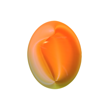 Soyut küre. 3D Ester yumurtası