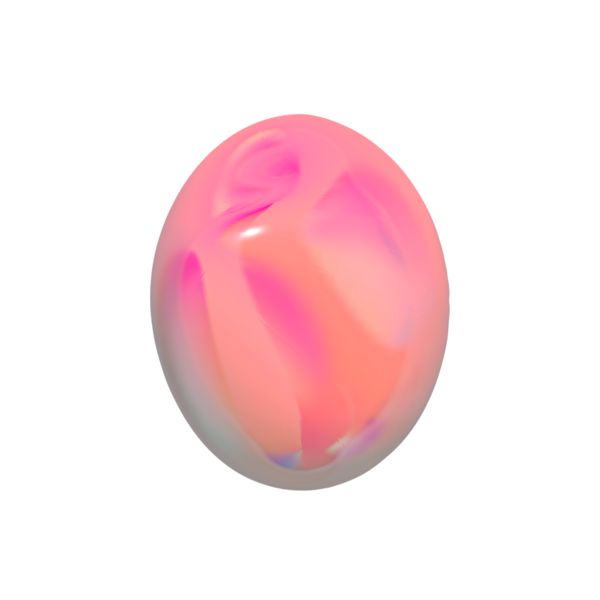 Soyut küre. 3D Ester yumurtası