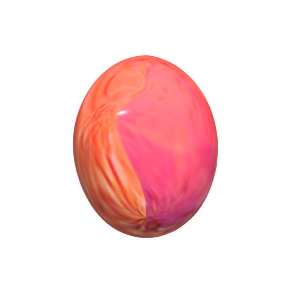 Soyut küre. 3D Ester yumurtası