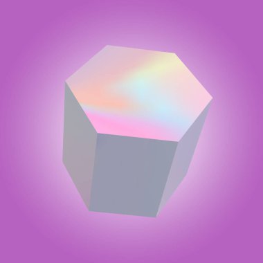 3d soyut geometrik şekil arkaplanı