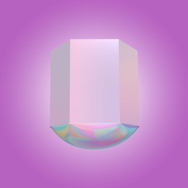 soyut 3d görüntüleme, modern geometrik şekiller, arkaplan.