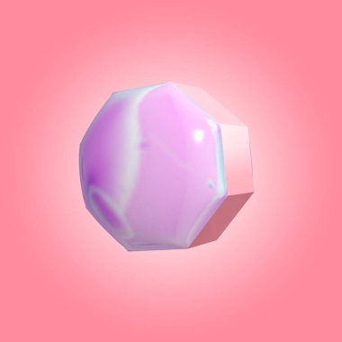 Kristal cam küre. 3 Boyutlu Hazırlama