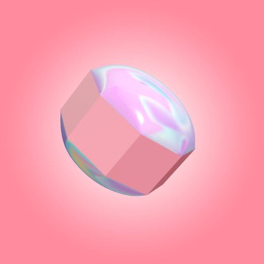 3d vektörü kristal küre