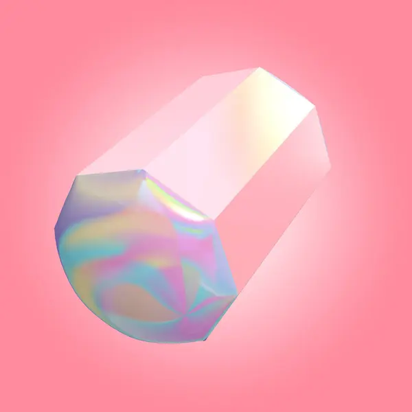 Üç boyutlu soyut geometrik şekiller. vektör illüstrasyonu.