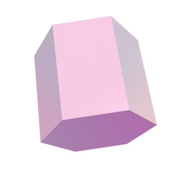 Siyah arka planda mor değerli taş. vektör illüstrasyonu