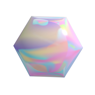 kristal cam küre, soyut arkaplan, 3 boyutlu görüntüleme