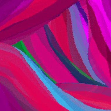 Modern soyut resim. Renkli fırça darbeleri. Geometrik arkaplan.