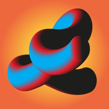 Renkli dairelere sahip soyut arkaplan