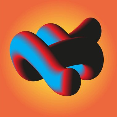 Renkli dairelere sahip soyut arkaplan