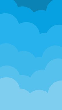 Vektör çizim. Mavi arka plan.