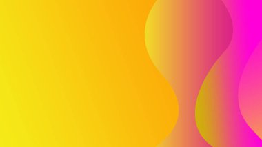 Dalgalı soyut renkli arkaplan