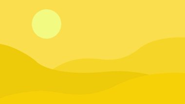 Güneş sarı arka plan.