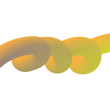 Bentuk 3D Gradien. Garis-garis berwarna abstrak, bentuk-bentuk berkelok-kelok, dan kurva-kurva yang mengalir deras. Tabung gradien bergaya fluida dengan transisi campuran warna halus mengatur vektor yang terinsusi.