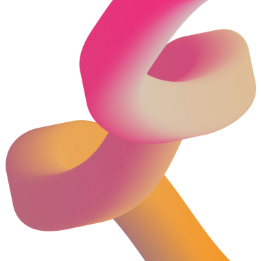 Bentuk 3D Gradien. Garis-garis berwarna abstrak, bentuk-bentuk berkelok-kelok, dan kurva-kurva yang mengalir deras. Tabung gradien bergaya fluida dengan transisi campuran warna halus mengatur vektor yang terinsusi.