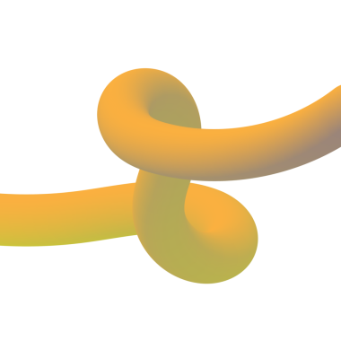 Bentuk 3D Gradien. Garis-garis berwarna abstrak, bentuk-bentuk berkelok-kelok, dan kurva-kurva yang mengalir deras. Tabung gradien bergaya fluida dengan transisi campuran warna halus mengatur vektor yang terinsusi.