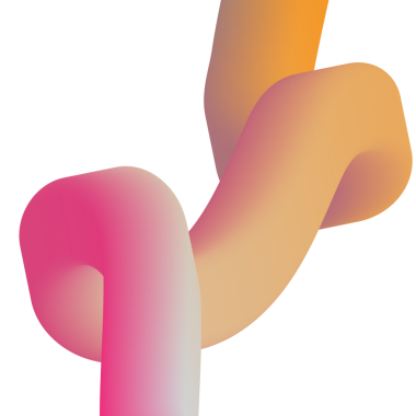 Bentuk 3D Gradien. Garis-garis berwarna abstrak, bentuk-bentuk berkelok-kelok, dan kurva-kurva yang mengalir deras. Tabung gradien bergaya fluida dengan transisi campuran warna halus mengatur vektor yang terinsusi.