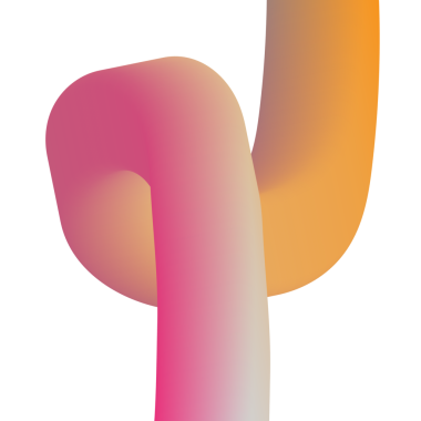 Bentuk 3D Gradien. Garis-garis berwarna abstrak, bentuk-bentuk berkelok-kelok, dan kurva-kurva yang mengalir deras. Tabung gradien bergaya fluida dengan transisi campuran warna halus mengatur vektor yang terinsusi.