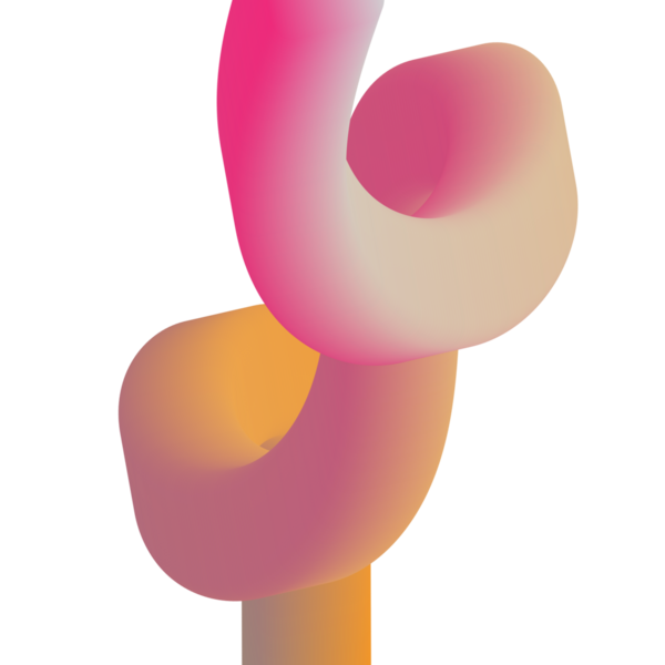 Bentuk 3D Gradien. Garis-garis berwarna abstrak, bentuk-bentuk berkelok-kelok, dan kurva-kurva yang mengalir deras. Tabung gradien bergaya fluida dengan transisi campuran warna halus mengatur vektor yang terinsusi.