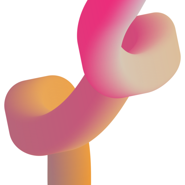 Bentuk 3D Gradien. Garis-garis berwarna abstrak, bentuk-bentuk berkelok-kelok, dan kurva-kurva yang mengalir deras. Tabung gradien bergaya fluida dengan transisi campuran warna halus mengatur vektor yang terinsusi.