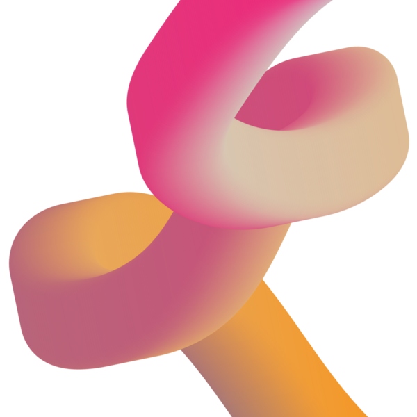 Bentuk 3D Gradien. Garis-garis berwarna abstrak, bentuk-bentuk berkelok-kelok, dan kurva-kurva yang mengalir deras. Tabung gradien bergaya fluida dengan transisi campuran warna halus mengatur vektor yang terinsusi.