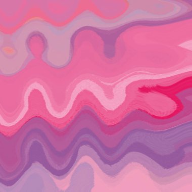 Yağlı boya çizgileri olan sıvı soyut arkaplan