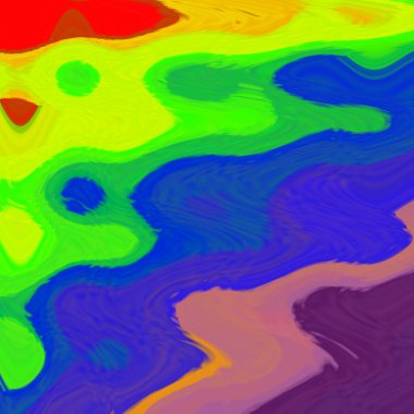 Renkli yağlı boyaların soyut arkaplanı