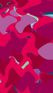 Soyut desenli, pürüzsüz duvar kağıdı