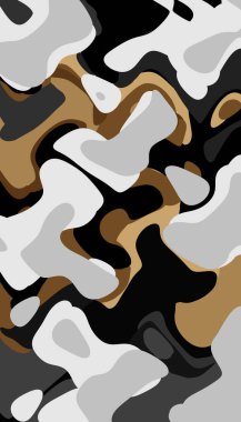 Renkli kamuflaj soyut arka plan. Kusursuz vektör illüstrasyonu