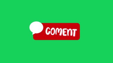 Yeşil arkaplanda video simgesi. Düz dizayn. Youtube simgesi. Üye ol.