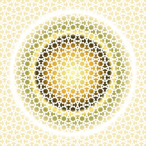 Arapça süslemeli kusursuz desen, vektör arkaplan