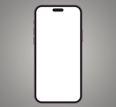 Akıllı telefonun vektör çizimi